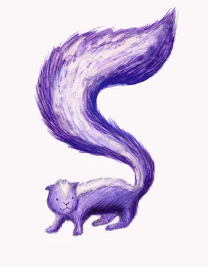 S is for skunk
